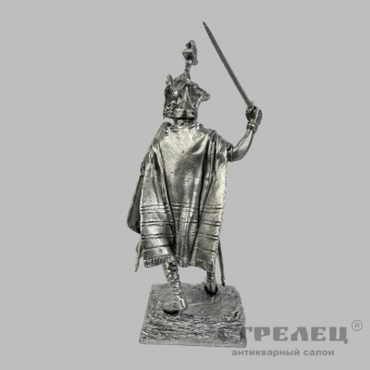 фото — оловянный солдатик «предводитель кельтов. 3-1 век до н.э.». гк